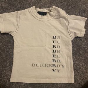 infant Burberry Tee